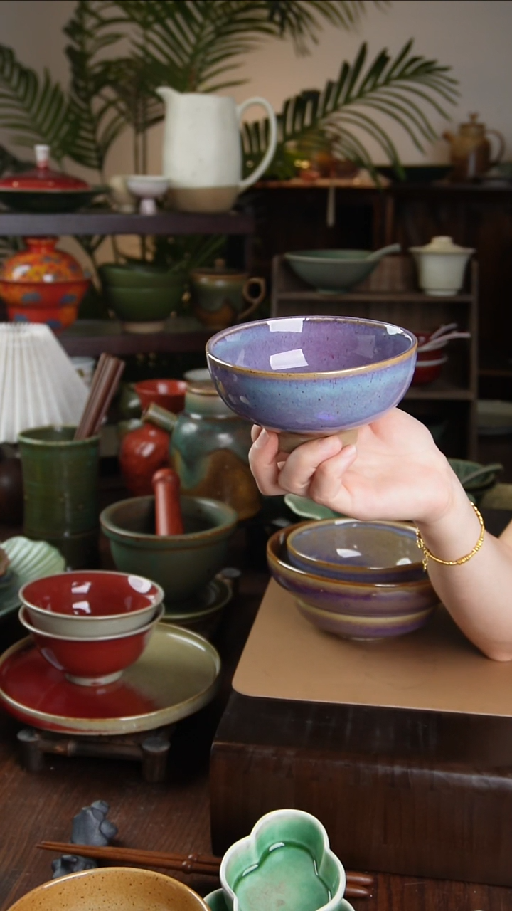 碗景德镇手工高温餐具