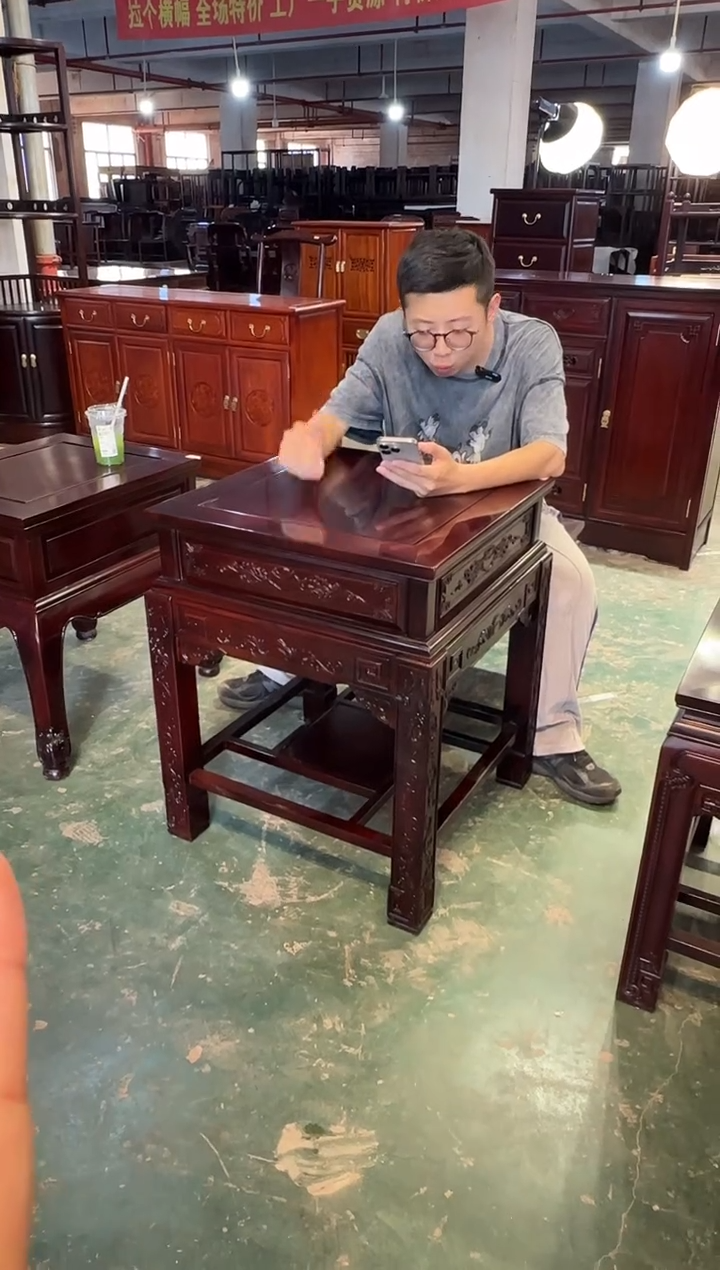 黑酸枝木类成套家具J88
