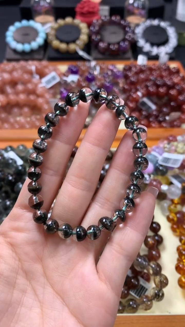 未镶嵌手链水晶7*