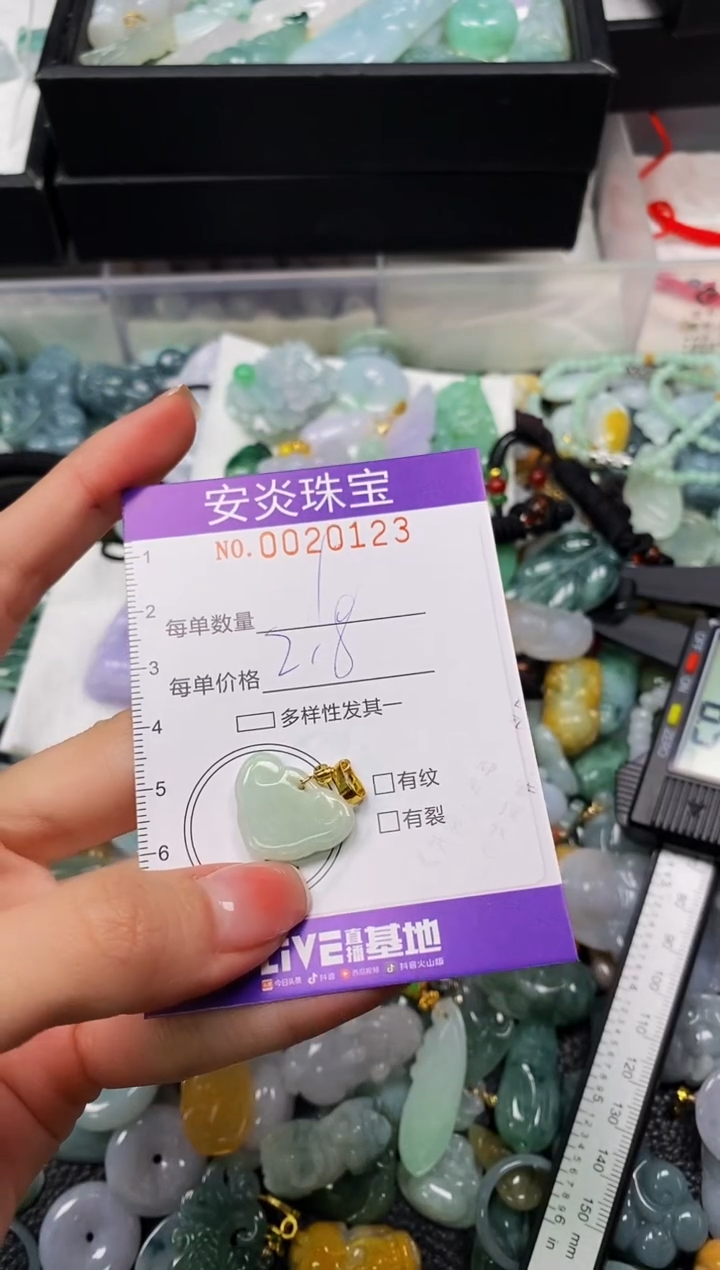 颈饰未镶嵌翡翠闪购0020123