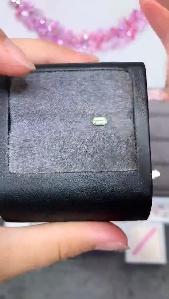 蓝宝石裸石未镶嵌八角 绿蓝宝石 0.29ct