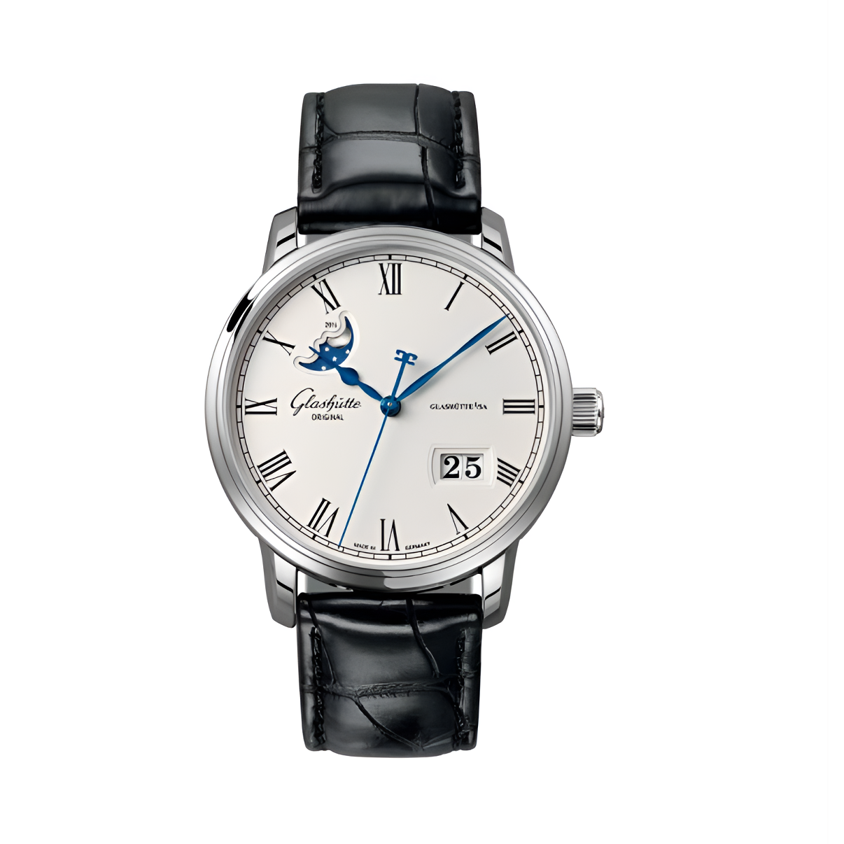 99新 Glashutte Original/格拉苏蒂 议员/自动机械/精钢/40mm