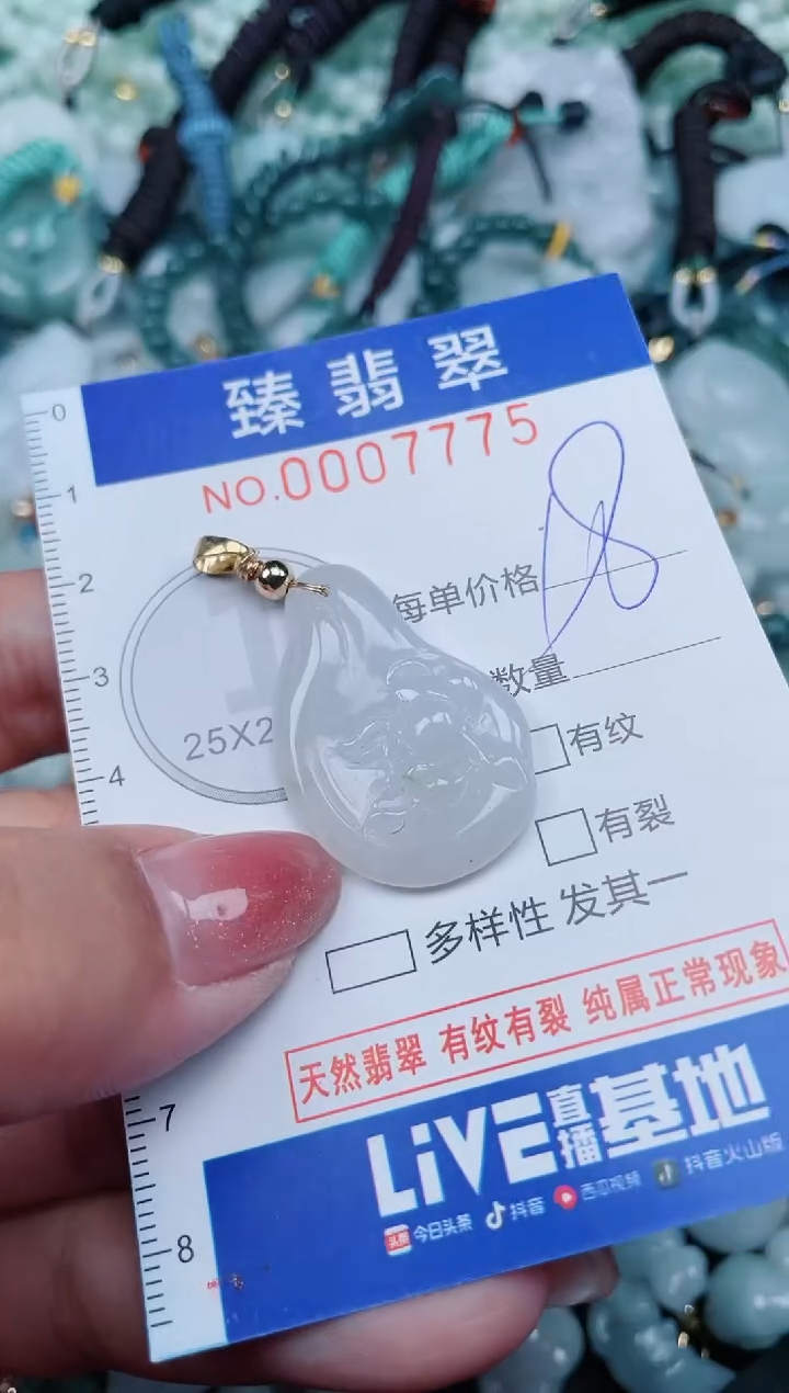 【闪购商品】翡翠颈饰未镶嵌.0007775