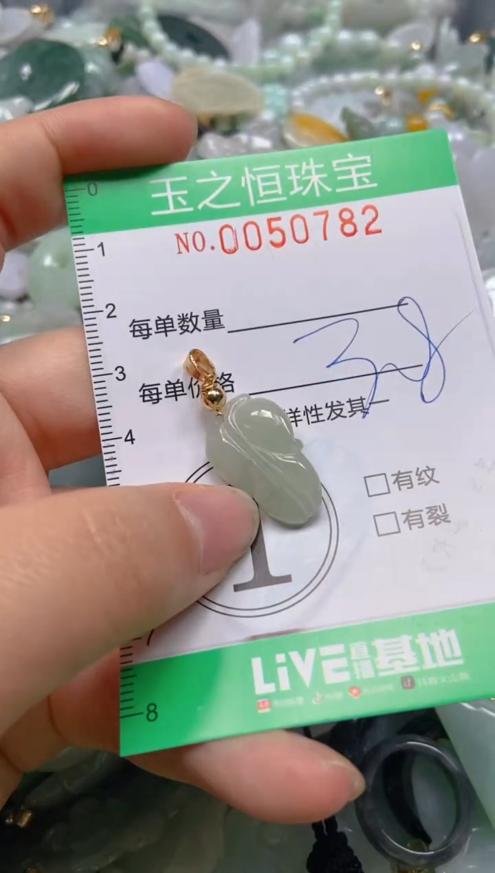 【闪购商品】翡翠颈饰未镶嵌闪购0050782