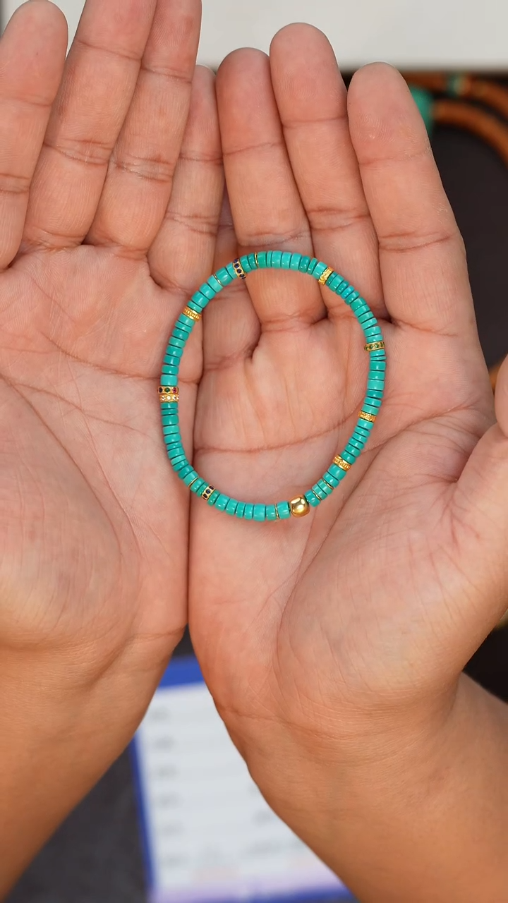 【闪购商品】绿松石手串未镶嵌绿松石手串