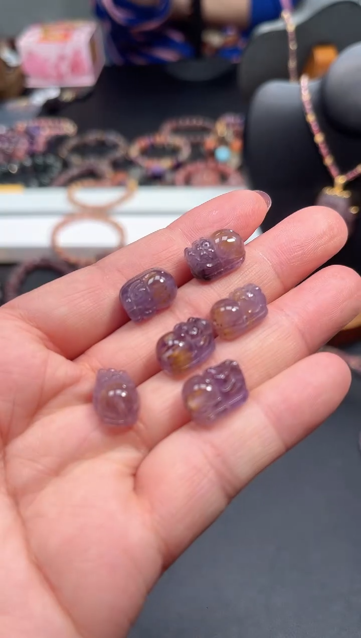 【闪购商品】水晶颈饰未镶嵌【百晶灵儿】天然水晶定制款多样性发一