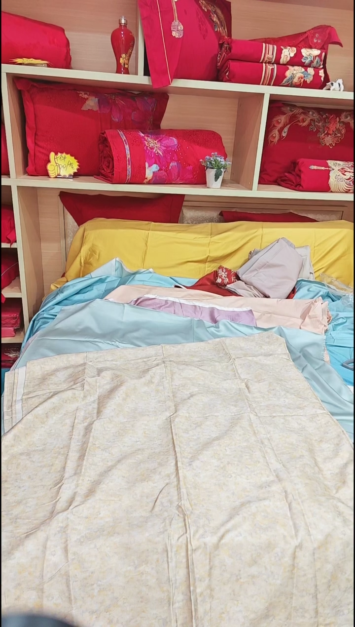 银鼠毛天丝棉磨毛床单1.9*2.4水洗标写的不对