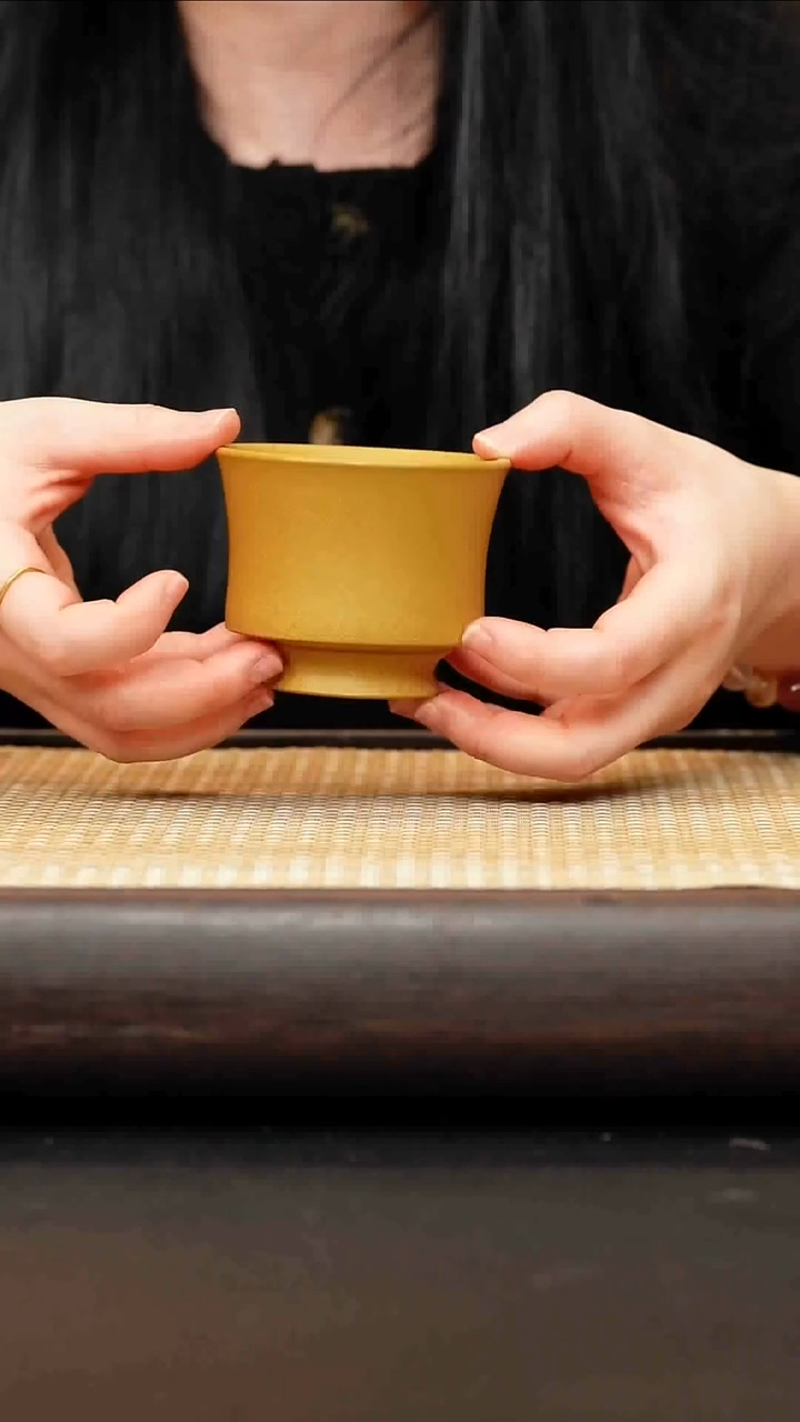 茶壶紫砂黄金段泥 主人杯 120cc