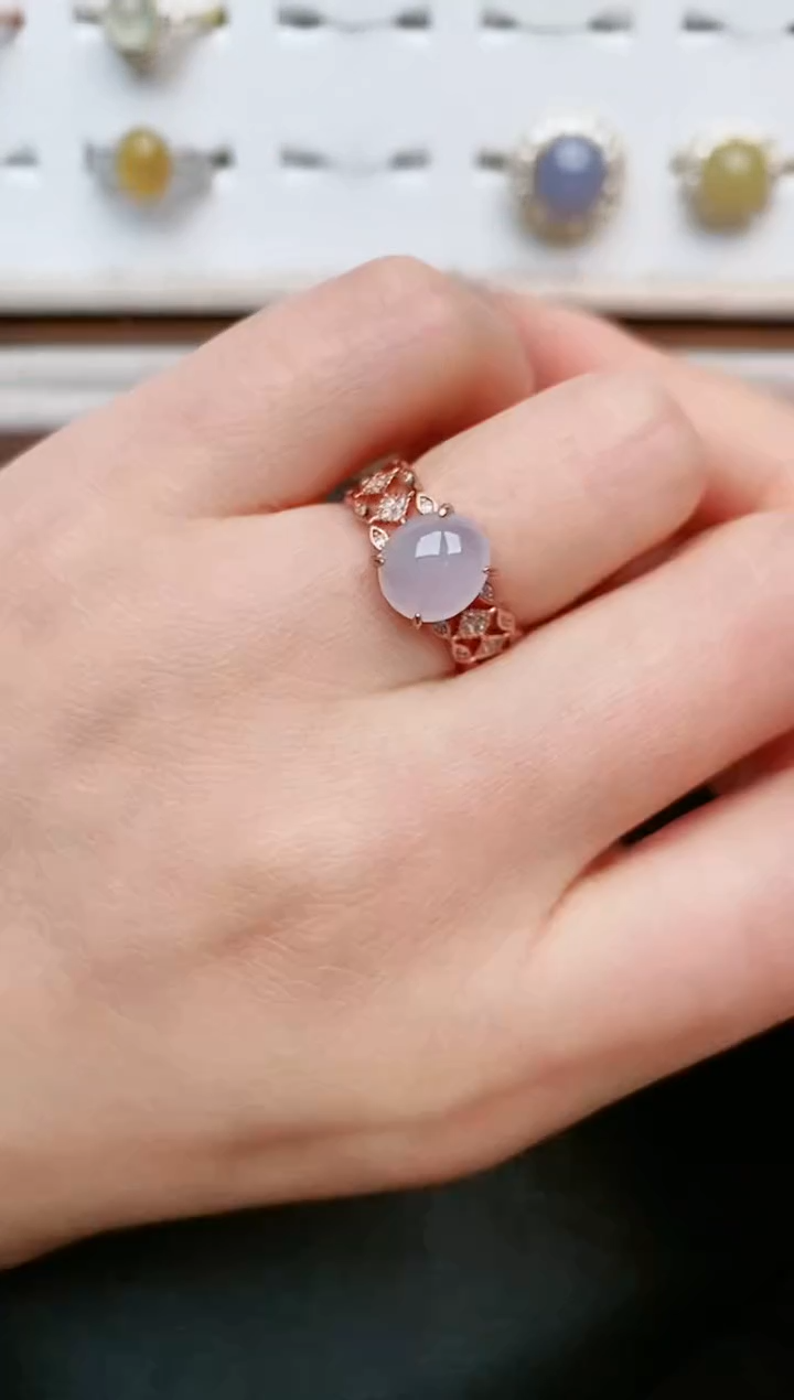 【闪购商品】翡翠戒指银S925镶嵌.....