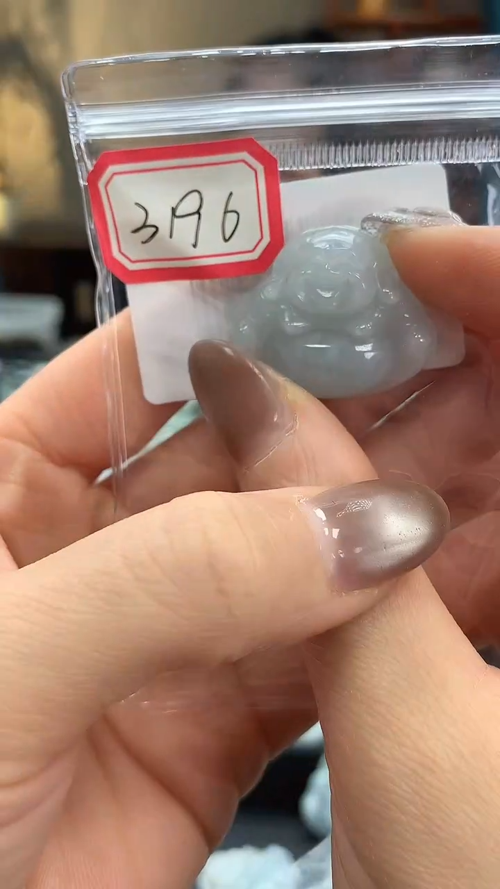 颈饰未镶嵌翡翠佛公3196