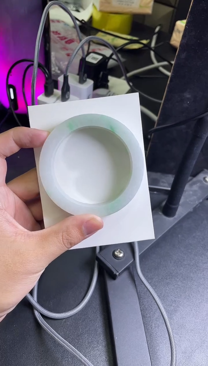 未镶嵌手镯定制翡翠荣**7定制