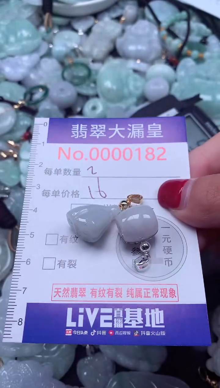 颈饰未镶嵌翡翠182
