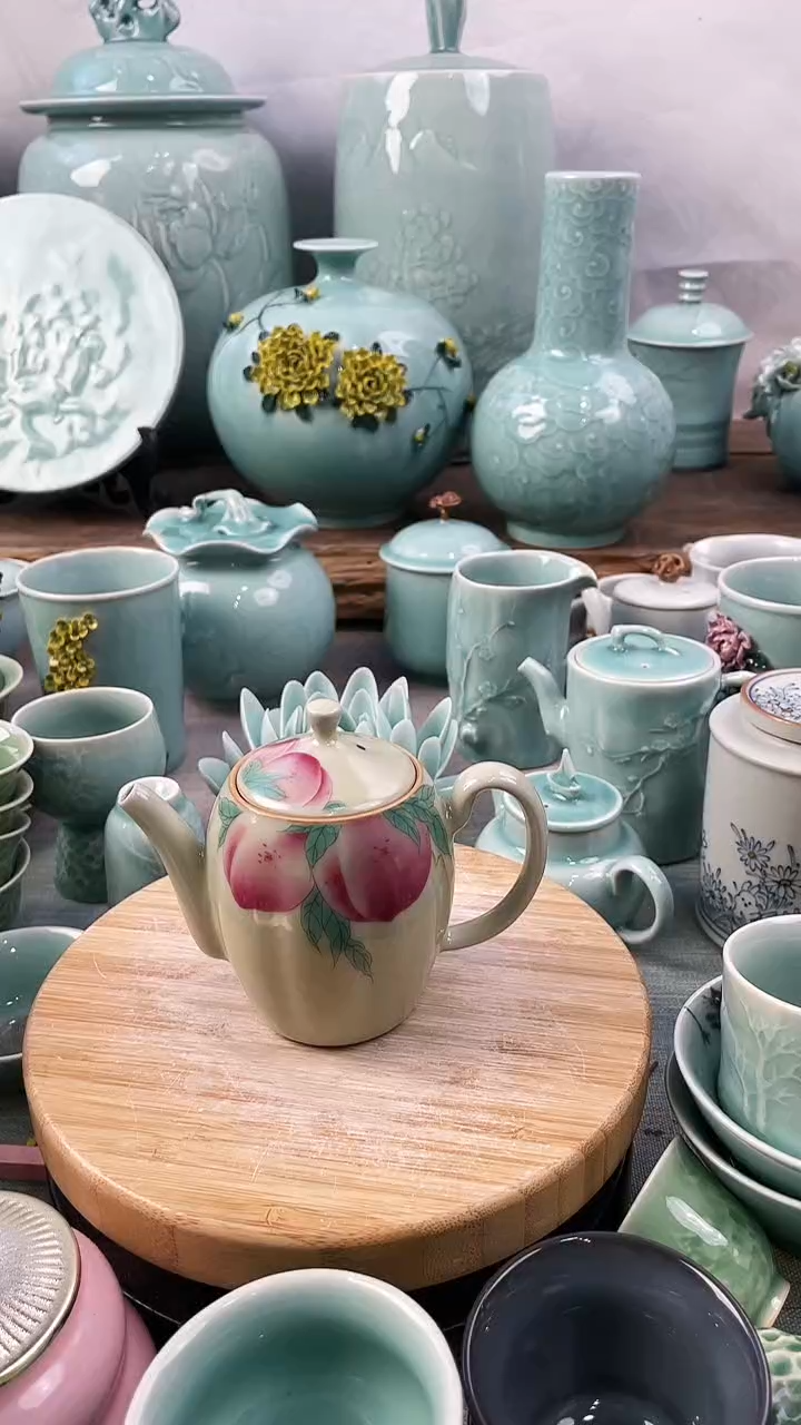 【闪购商品】特价 微瑕 慧仙青瓷