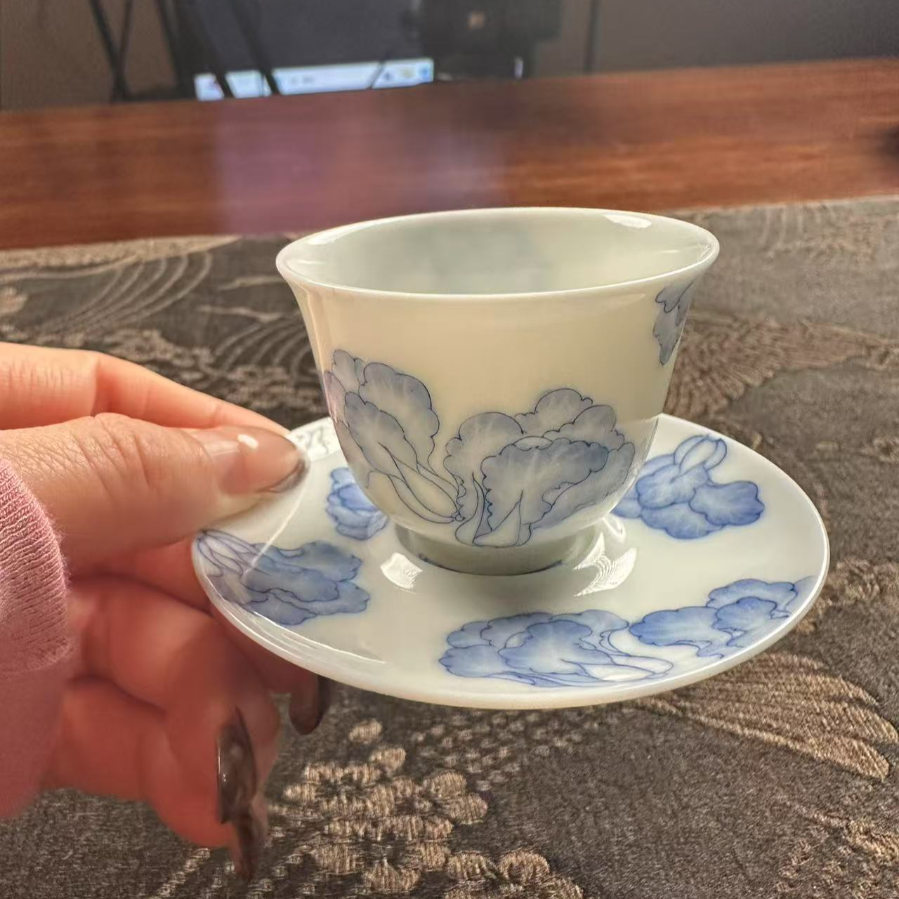 倾予山房白菜一杯一碟