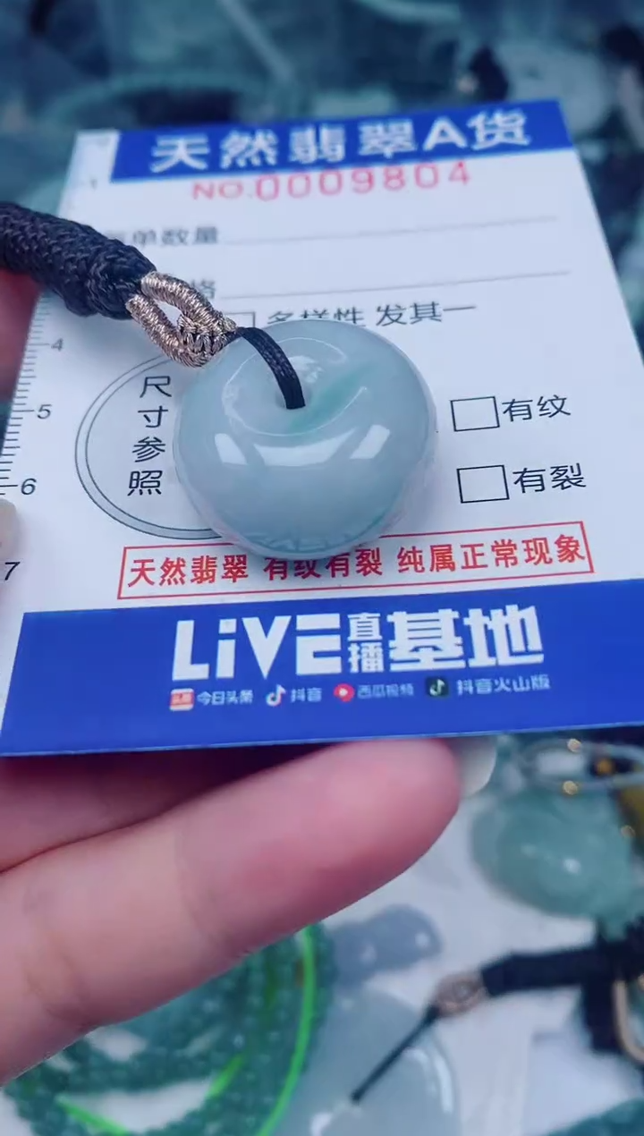 颈饰未镶嵌翡翠00009804