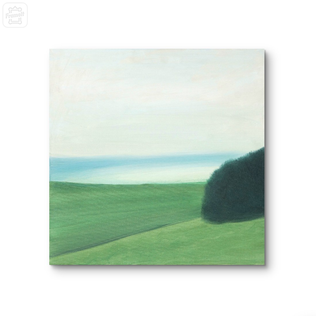 【牧场清晨2】 “50*50” No.33 纯手绘挂画