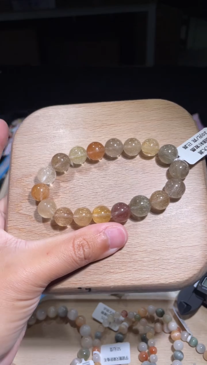 【闪购商品】水晶手链未镶嵌11号多样性发货一X 约11m