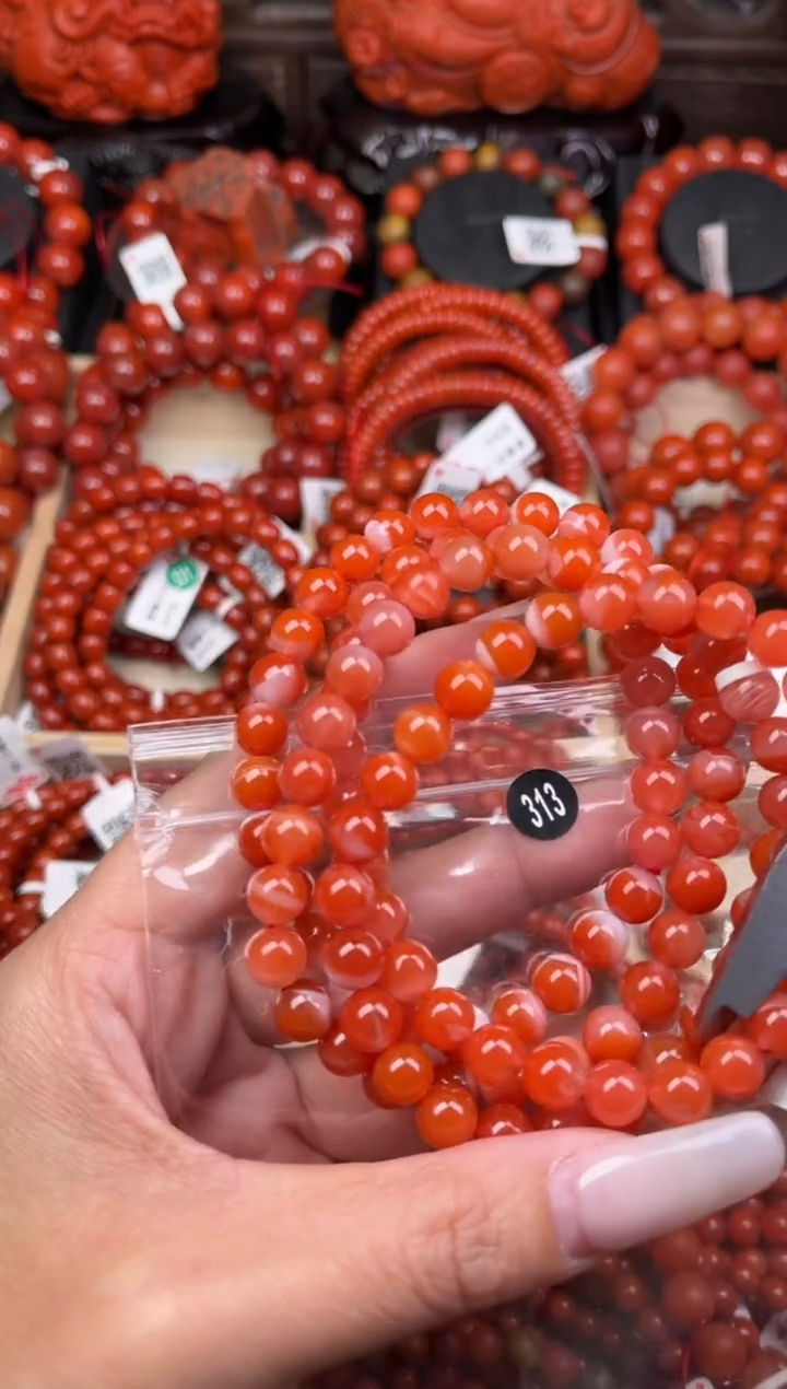 【闪购商品】南红玛瑙珠宝奇石未镶嵌313-7+