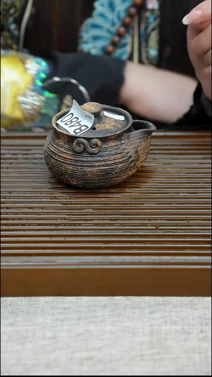 纯手工粗陶茶具 每只不同