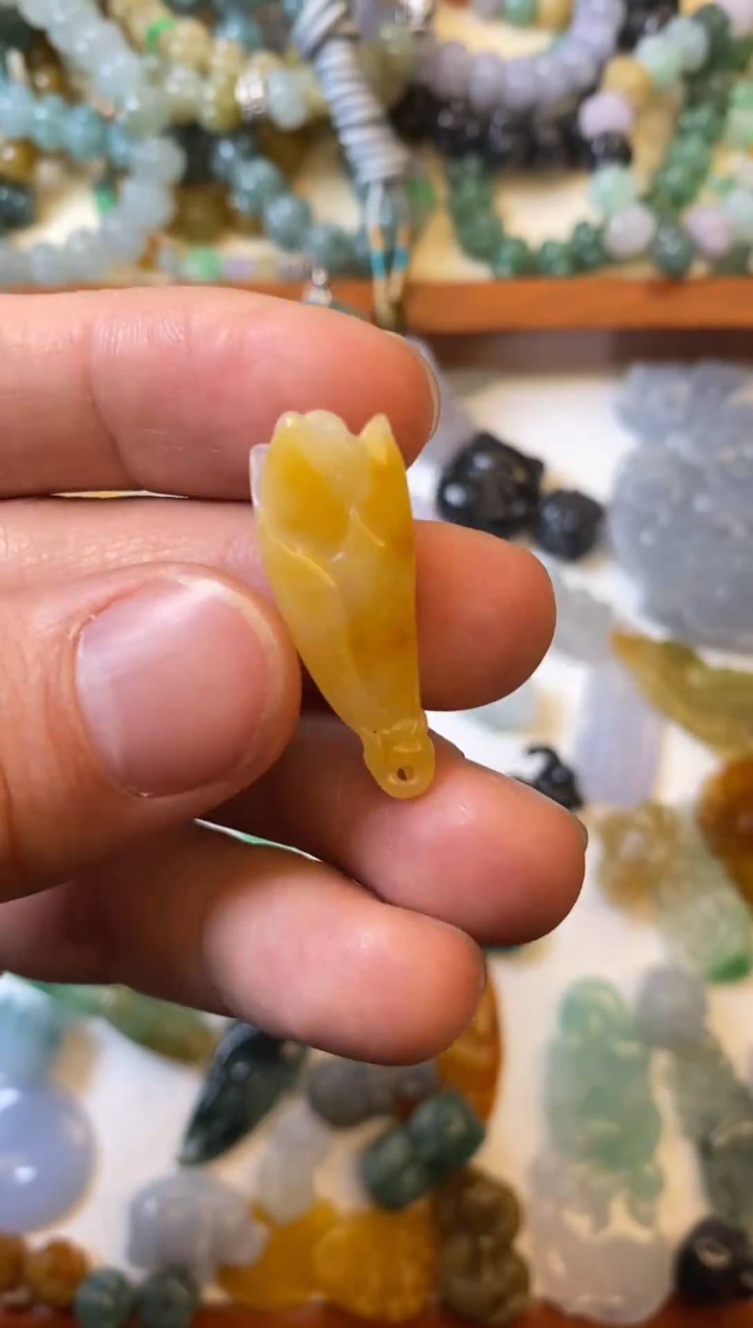 【闪购商品】翡翠颈饰未镶嵌【闪购商品】 天然翡翠