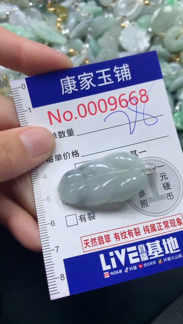 颈饰未镶嵌翡翠9668