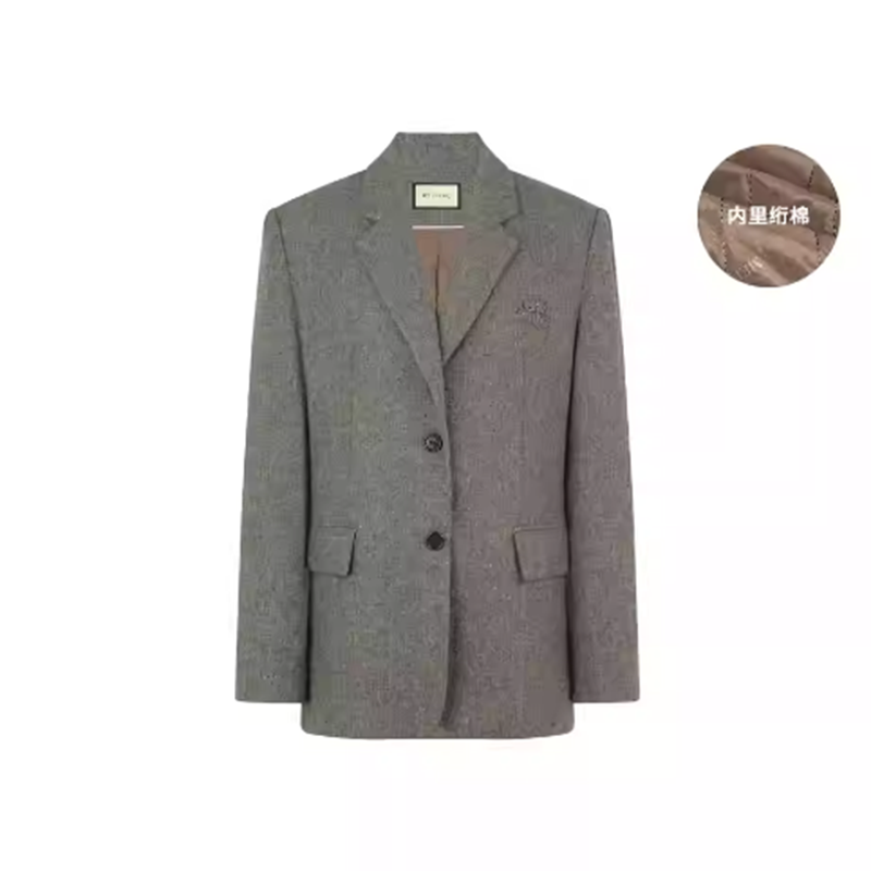 【现货】花栗西装 优雅老钱