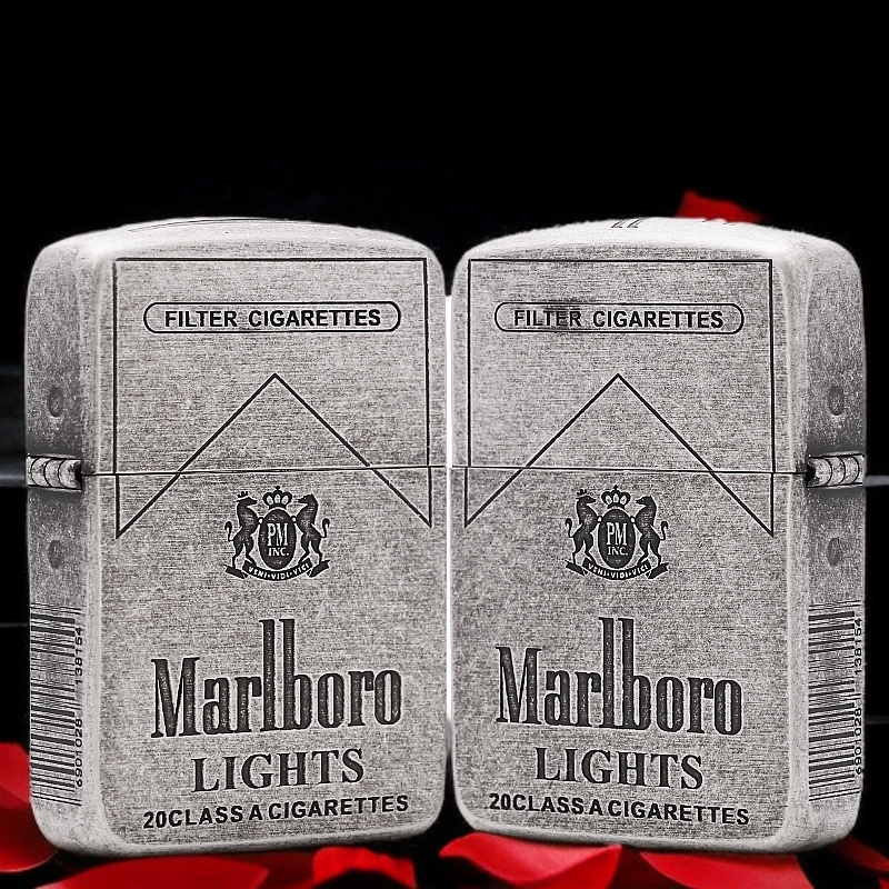 ZIPPO/之宝【古银1941军机万宝路】7原装正品防风煤油打火机KF-DF