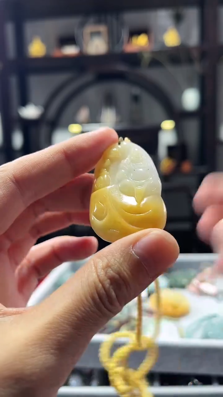 颈饰未镶嵌翡翠翡翠吊坠