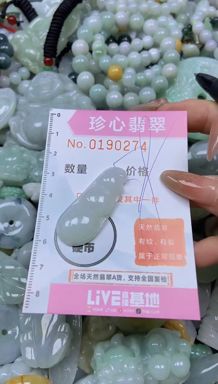翡翠未镶嵌颈饰闪购链接0190274