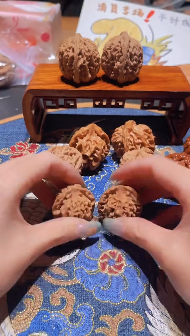 把件文玩核桃093秦闷