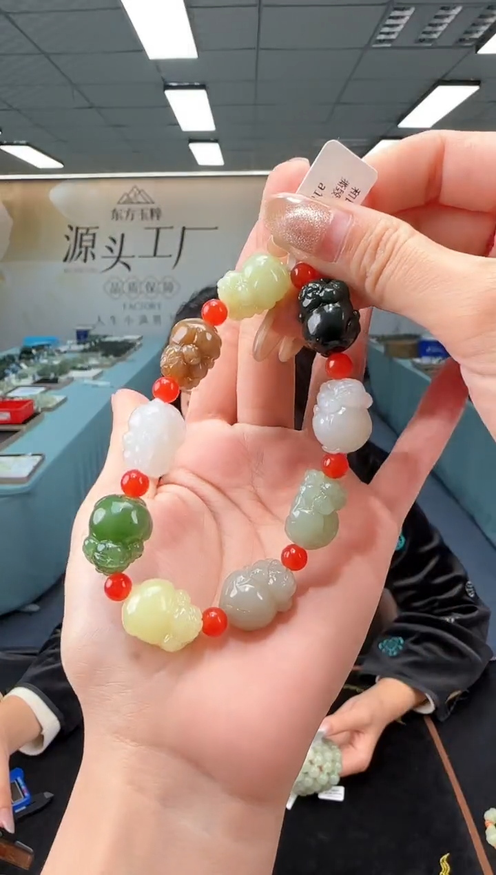 未镶嵌手串和田玉多样性发货 拍一发一