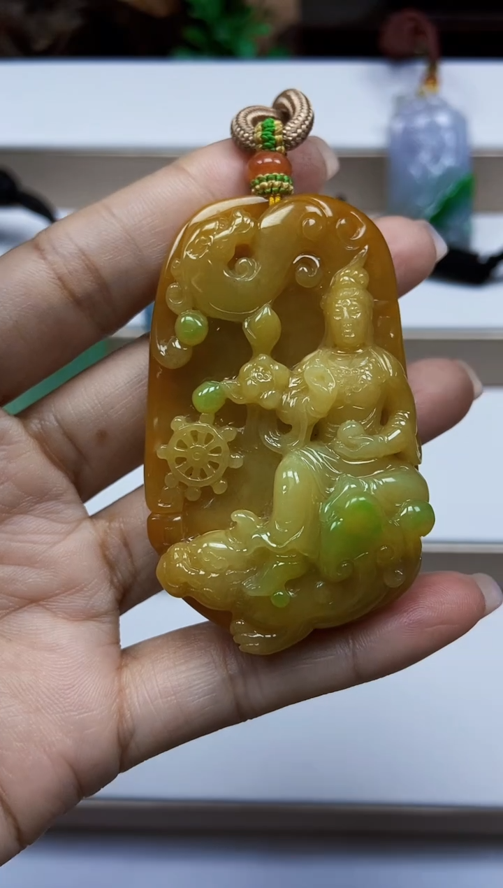 颈饰未镶嵌翡翠翡翠A货