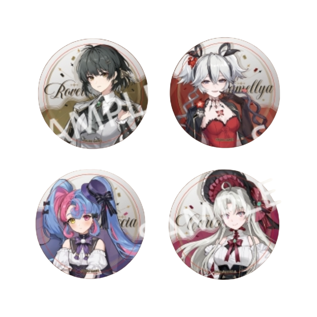 【拆包】鸣潮C105吧唧徽章椿/女漂泊者/洛可可/珂莱塔 正版日谷盲盒