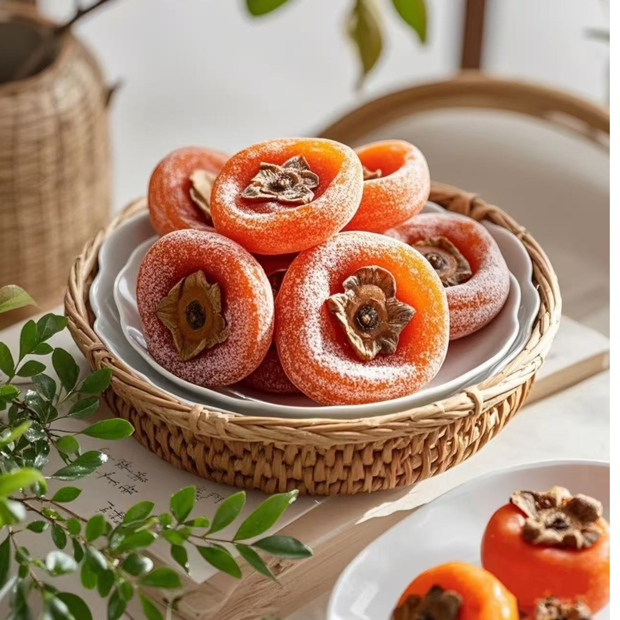 陕西富平流心柿饼一盒