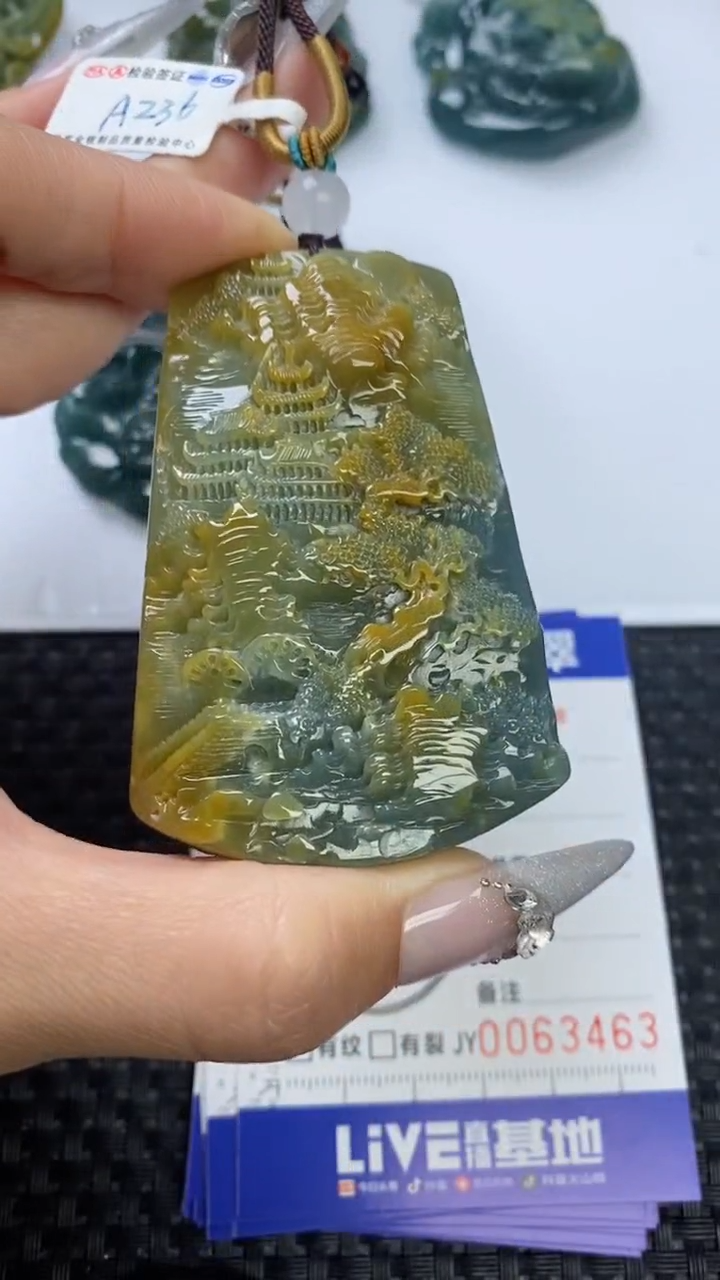 【闪购商品】翡翠颈饰未镶嵌1111111111111111