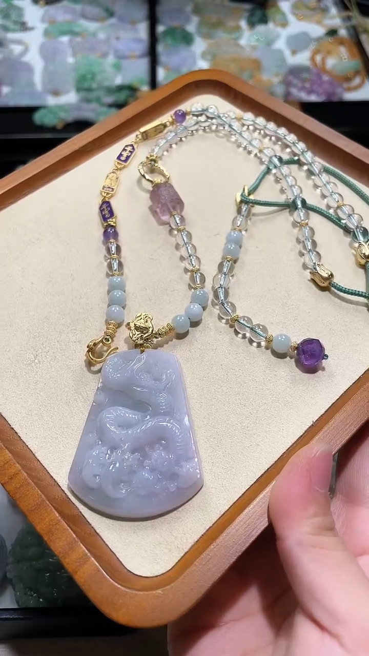 【闪购商品】翡翠颈饰未镶嵌吊坠