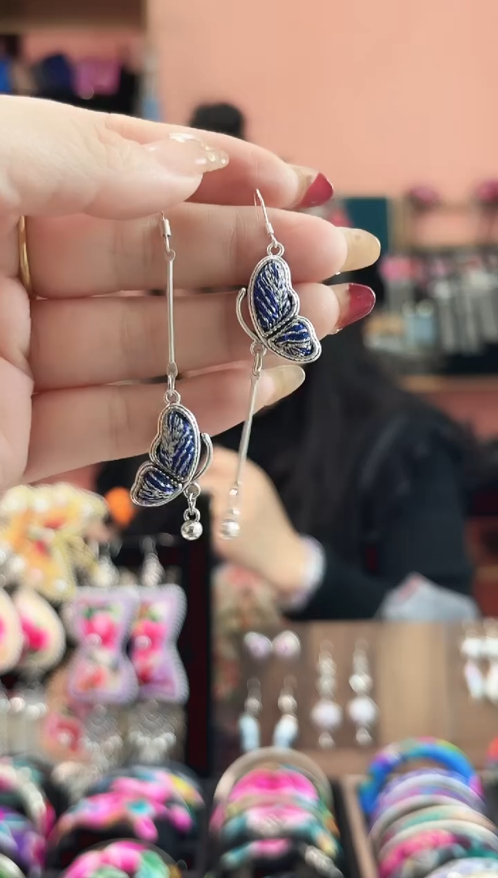 织绣艺枝独绣手工饰品102