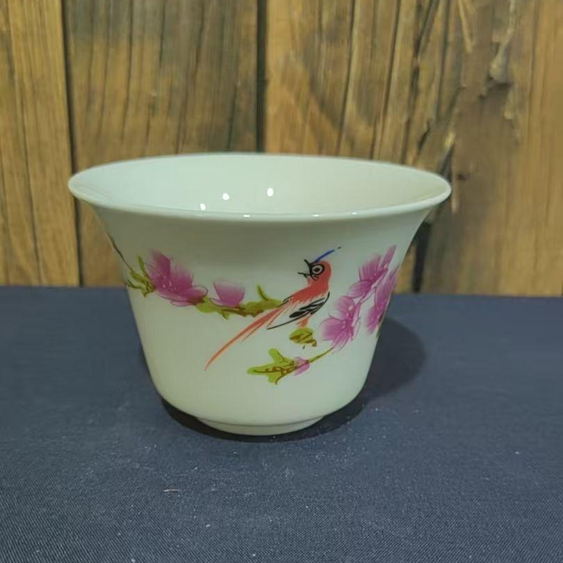 GM-B-001陶瓷景德镇水点桃花杯