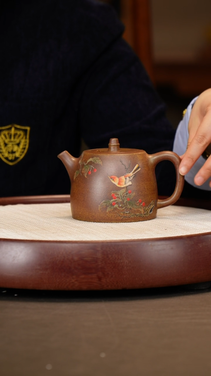 【闪购商品】紫砂茶壶【杨军保】黄金段隧道窑汉铎