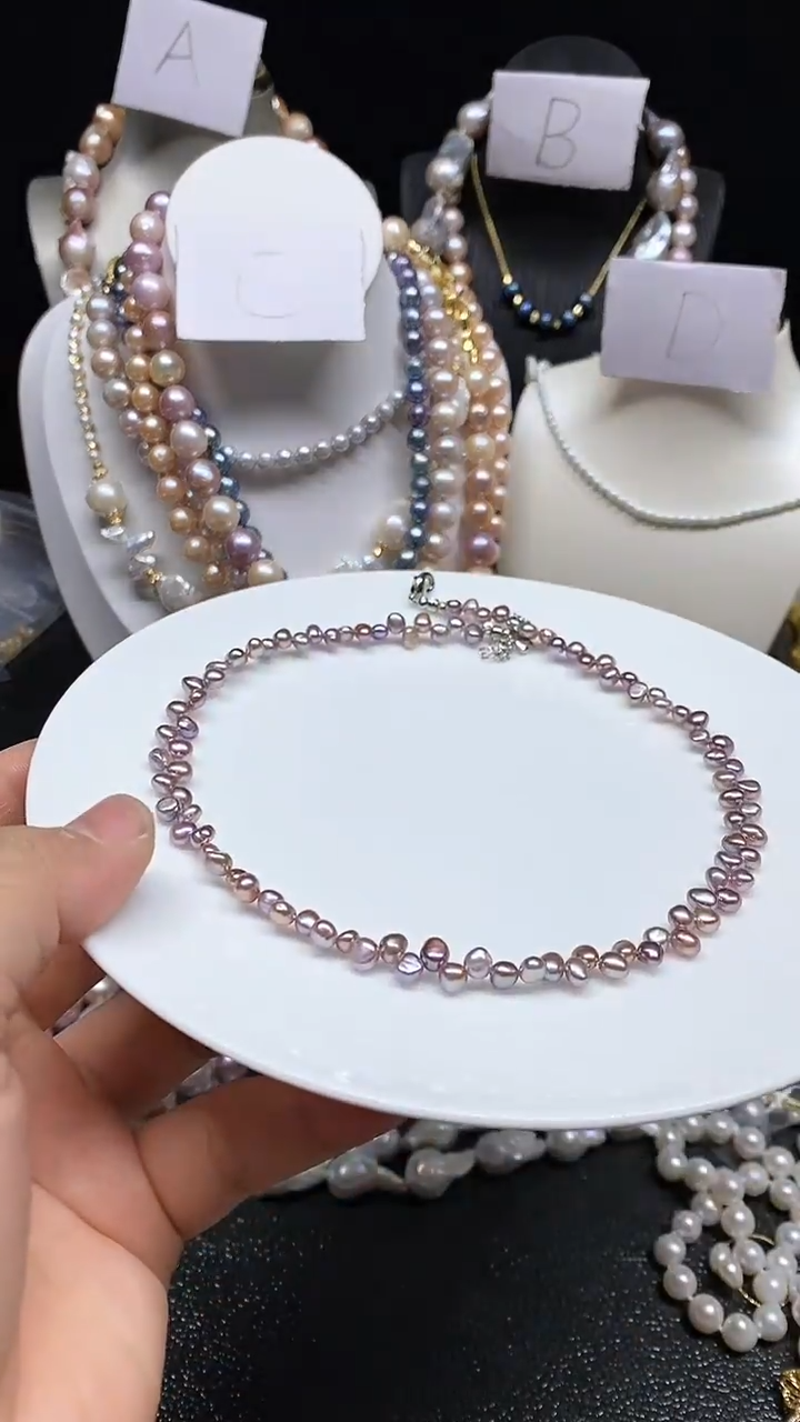 【闪购商品】淡水珍珠颈饰未镶嵌多人