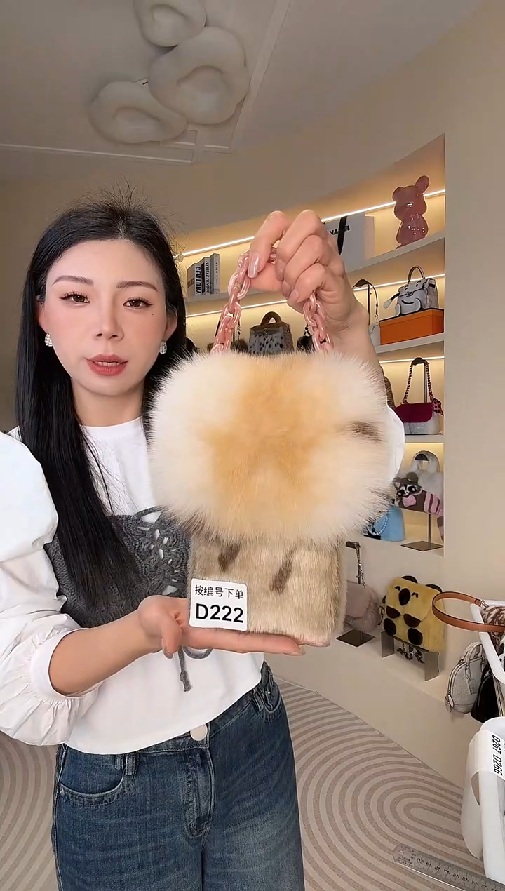 海豹毛【闪购商品】女包D222