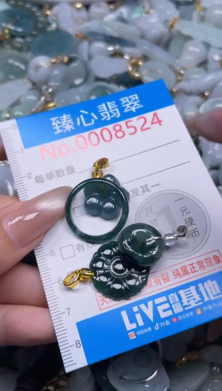 颈饰未镶嵌翡翠8524