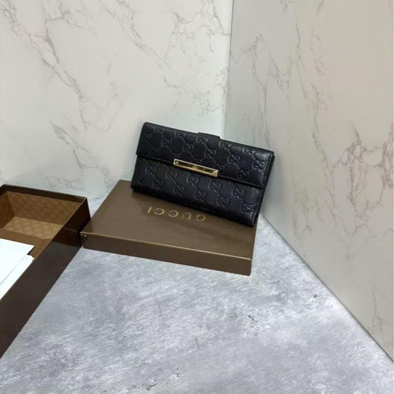 95新 GUCCI/古驰 乱乱子中古/女士/钱包/107289