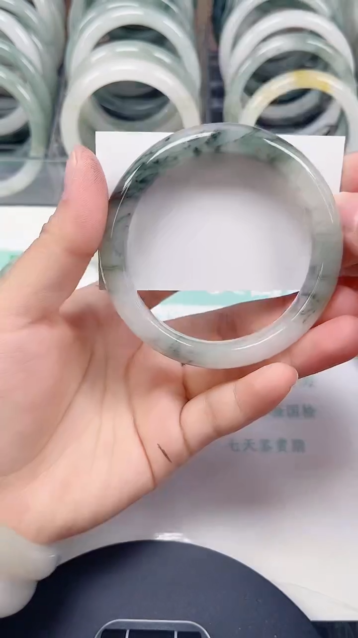 未镶嵌手镯石英质玉119-59/60