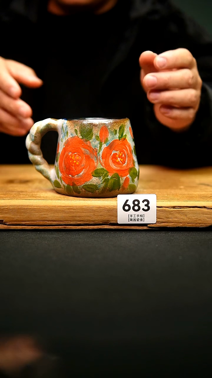 @@陶园瓷舍@@纯手工手绘@高温釉下彩