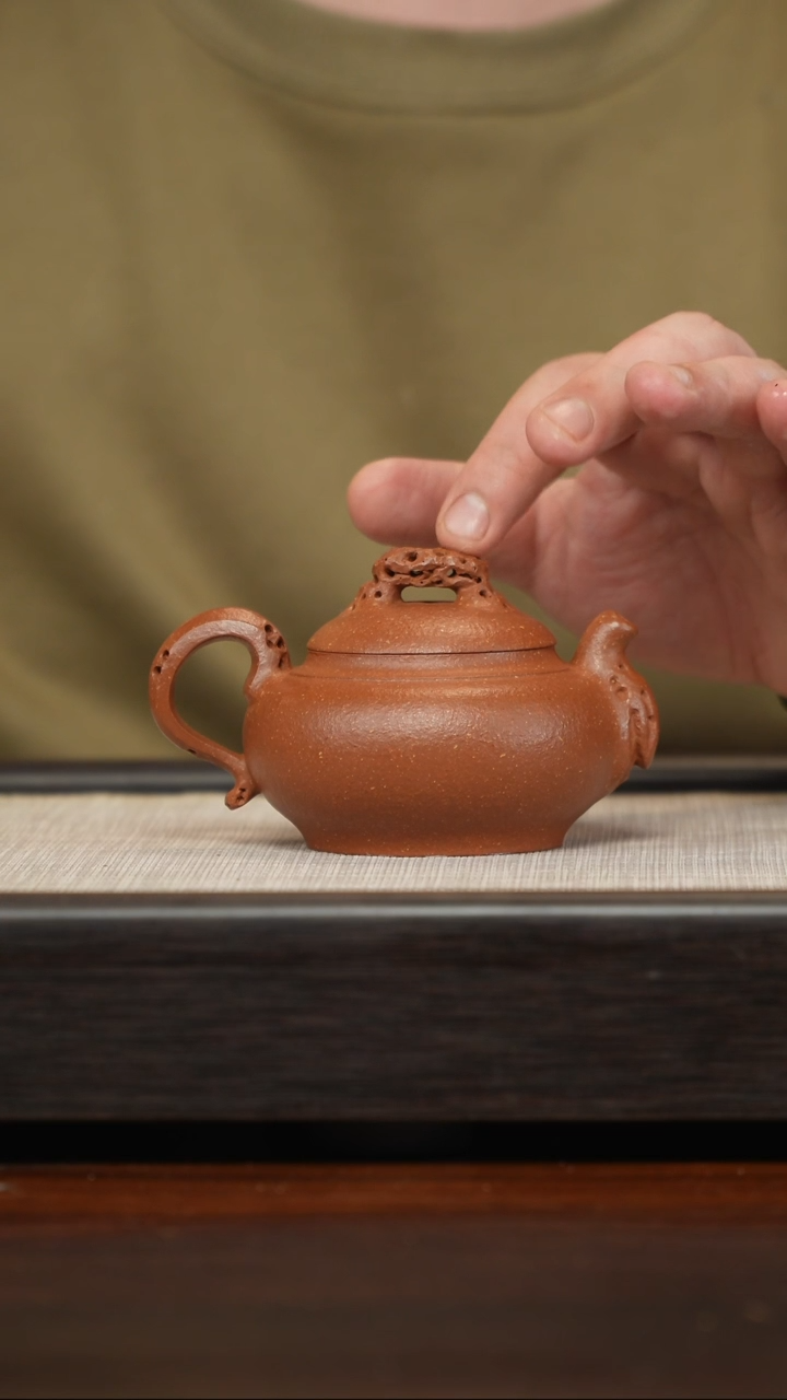 【闪购商品】紫砂茶壶降坡云根