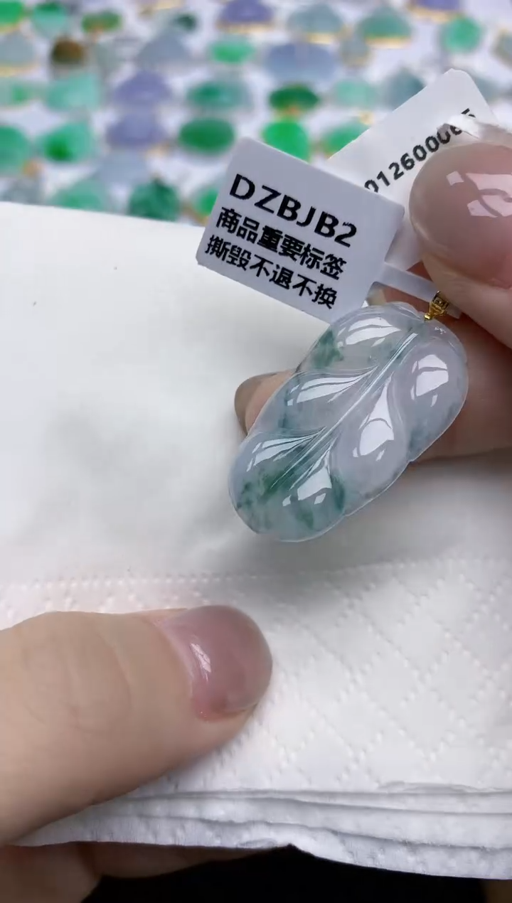 【闪购商品】翡翠颈饰未镶嵌天然翡翠A货