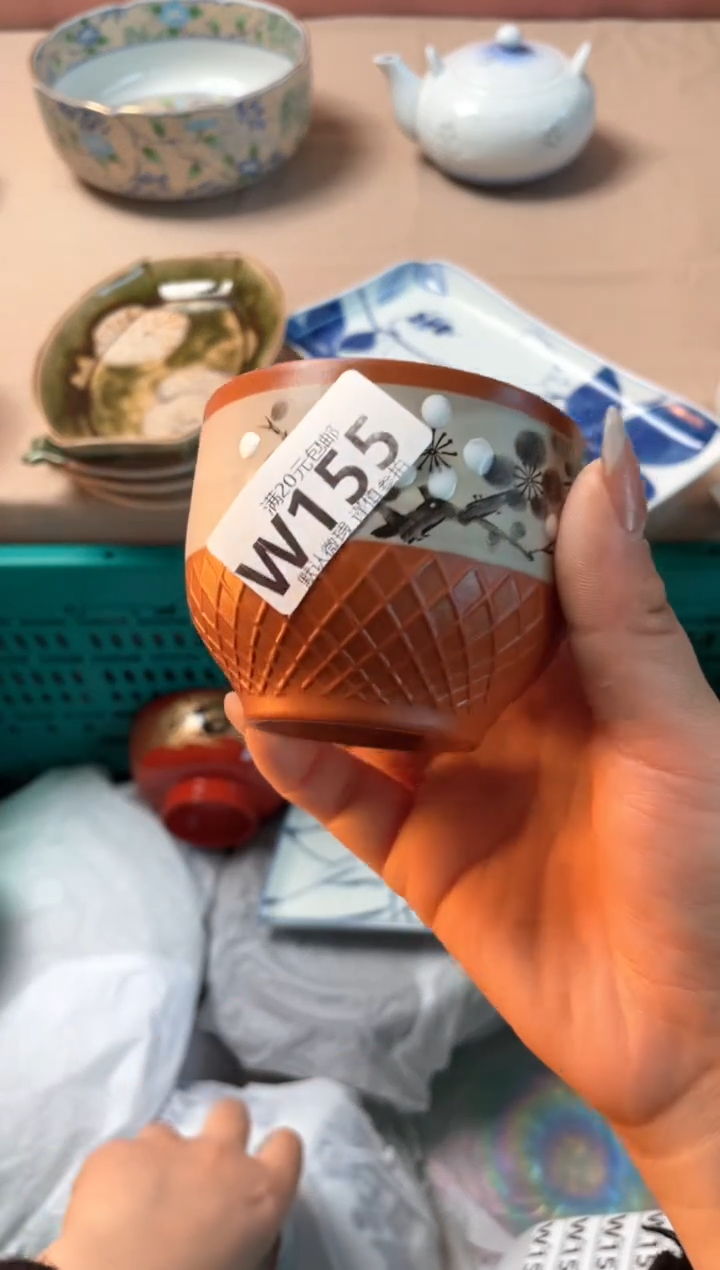 瓷片莉*瓷器瓷器W155