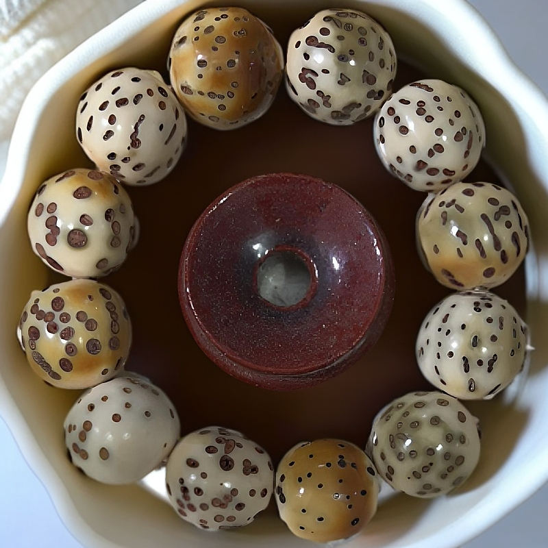 天然原料千眼菩提定制文玩手串20mm*20mm盘玩不退不换