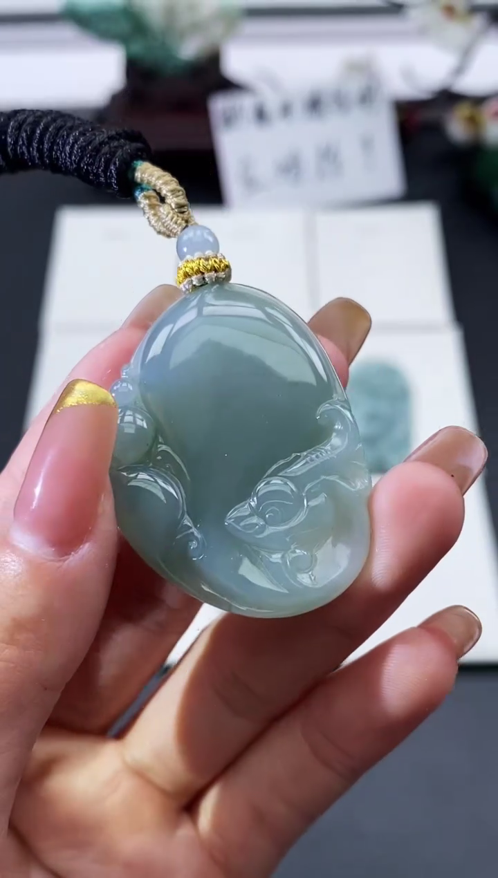 【闪购商品】翡翠吊坠(不含链)未镶嵌天然缅甸翡翠A货